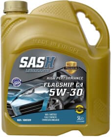 Моторна олива Sash Flagship C4 5W-30 синтетична