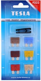 Набор предохранителей с экстрактором TESLA BLATNA F222.000.000 FT midi (normal) 6 шт.