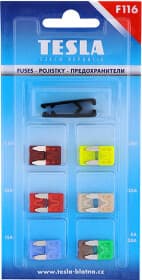 Набор предохранителей с экстрактором TESLA BLATNA F116.000.000 FN mini 12 шт.