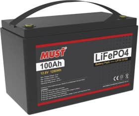Акумулятор для ДБЖ Must MUST100 100 Аг 12.8 В