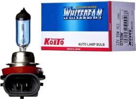 Автолампа KOITO Whitebeam H11 55 W прозоро-блакитна 0750W