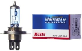 Автолампа KOITO Whitebeam H4 P43t-38 55 W 60 W прозоро-блакитна 0744W