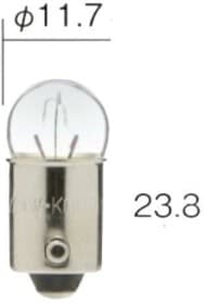 Автолампа KOITO G10 BA9s 1,5 W прозрачная 1255