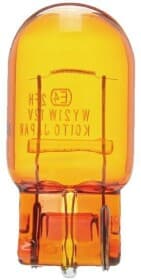 Автолампа KOITO T20 WX3x16d 21 W оранжевая 1860A