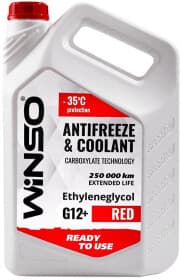 Готовий антифриз Winso G12+ червоний -35 °C