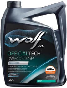 Моторна олива Wolf Officialtech C3 SP 0W-40 синтетична