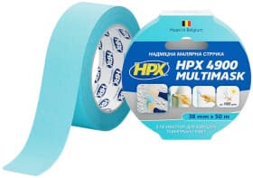 Малярний скотч HPX 4900 MultiMask EW3850 на паперовій основі 38 мм x 50 м
