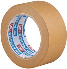 Малярный скотч SOLL Waterproof SOLW4845 на бумажной основе 48 мм x 45 м