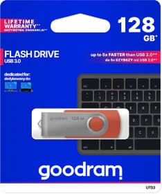 Флешка Goodram UTS3 Red 128 ГБ