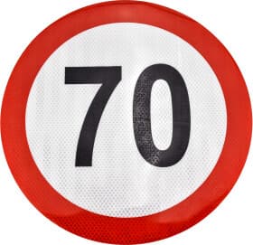 Наклейка Tempest 70 км/ч