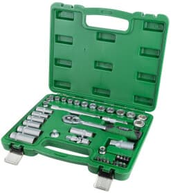 Набір бит та торцевих головок з тріскачкою Grad 6004105 35 шт.