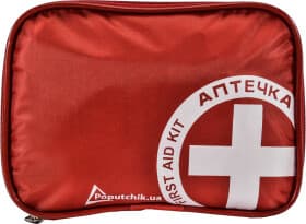 Аптечка автомобільна Poputchik АМА-1 у м'якому чохлі 02-026-M