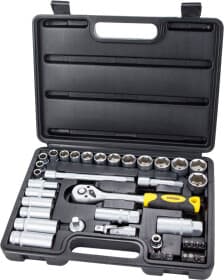 Набор бит и торцевых головок с трещоткой Sigma 6003601 36 шт.