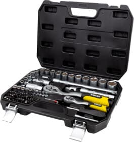 Набор бит и торцевых головок с трещоткой Sigma 6003741 56 шт.