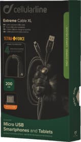 Кабель CellularLine Extreme TETRACABMUSB2MK USB - Micro USB 2 м