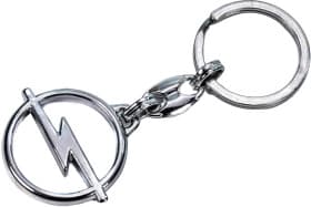 Брелок AutoTechteile с логотипом Opel серый OP1