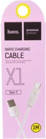 Кабель Hoco X1 X1TYPEC1MWHITE USB - type-C 1 м