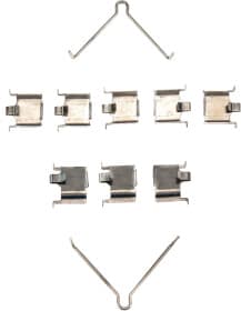 Комплектующие дисковых тормозных колодок Комплектующие дисковых тормозных колодок