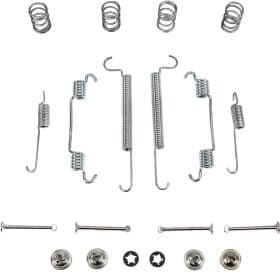 Монтажный комплект барабанных тормозных колодок Delphi LY1241