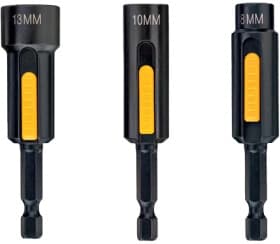 Набор торцевых головок DeWALT DT7460 1/4" (3 пр.)