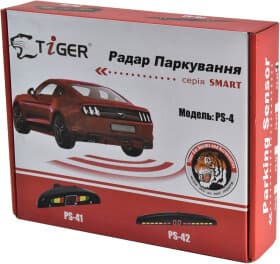 Парктроник Tiger PS-44 с черными датчиками 4 шт.