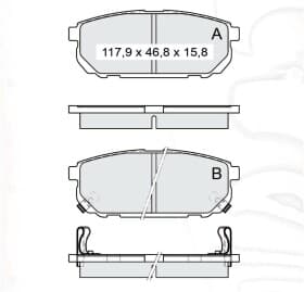 Тормозные колодки