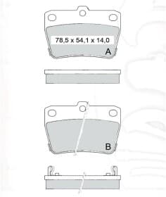 Тормозные колодки
