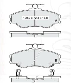 Тормозные колодки