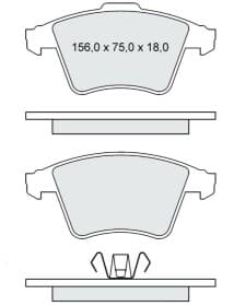 Тормозные колодки