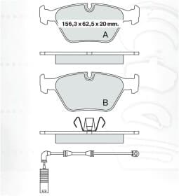 Гальмівні колодки