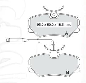Тормозные колодки