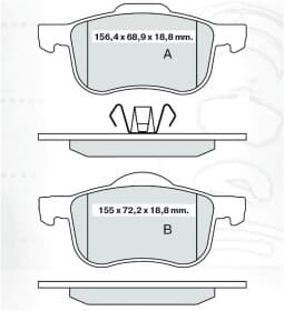 Тормозные колодки