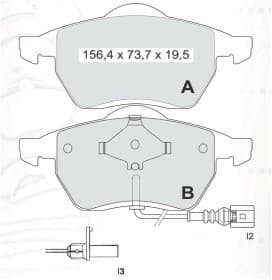 Тормозные колодки
