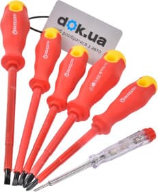 Набір викруток діелектричних Стандарт ISDS0601 6 шт.