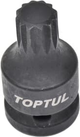 Торцевая головка с битой Toptul KADB1614S M14 1/2"