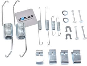 Монтажный комплект барабанных тормозных колодок