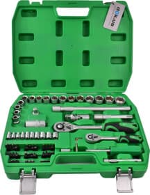 Набор бит и торцевых головок с трещоткой Intertool Expert ET-6072SP 60 шт.