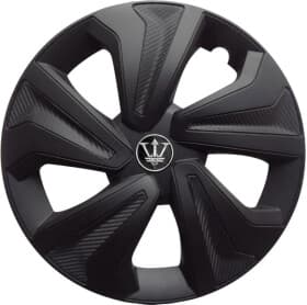 Комплект колпаков на колеса Carface Evo Kango черный карбоновая