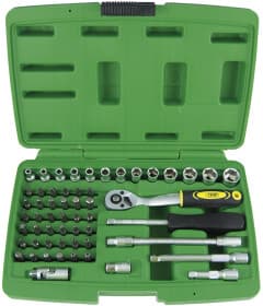 Набір бит та торцевих головок з тріскачкою JBM 50566 49 шт.