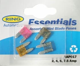 Набор предохранителей Ring RAP017 FN mini 4 шт.