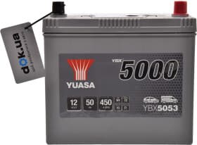Аккумулятор Yuasa 6 CT-50-R Silver High Performance ybx5053