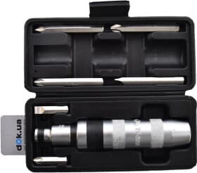 Отвертка реверсивная ударная с набором бит Yato YT-2802