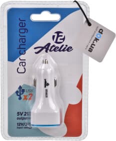 USB зарядка в авто 12 Atelie 951805