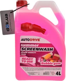 Омивач скла Auto Drive Screen Wash Summer літній bubble gum Омивач скла Auto Drive Screen Wash Summer літній bubble gum