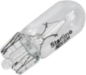 Автолампа Starline Standard W5W W2,1x9,5d 5 W прозрачная 9999997