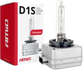 Автолампа Amio Premium D1S PK32d-2 35 W прозора 01409 Автолампа Amio Premium D1S PK32d-2 35 W прозора 01409