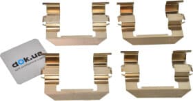 Компоненти дискових гальмівних колодок