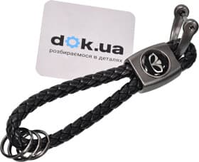 Брелок Vitol с логотипом Daewoo черный 52700