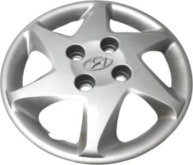 Ковпак на колесо Hyundai / Kia Hyundai Elantra III колір сріблястий