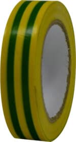 Ізоляційна стрічка Hasoft 7802 жовто-зелена ПВХ 15 мм х 10 м